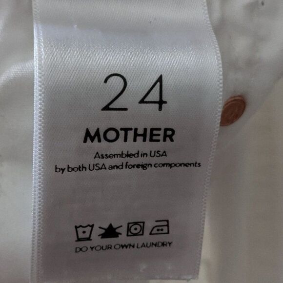 MOTHER | The Looker 'Stayin' Rowdy' white - Picture 7 of 15